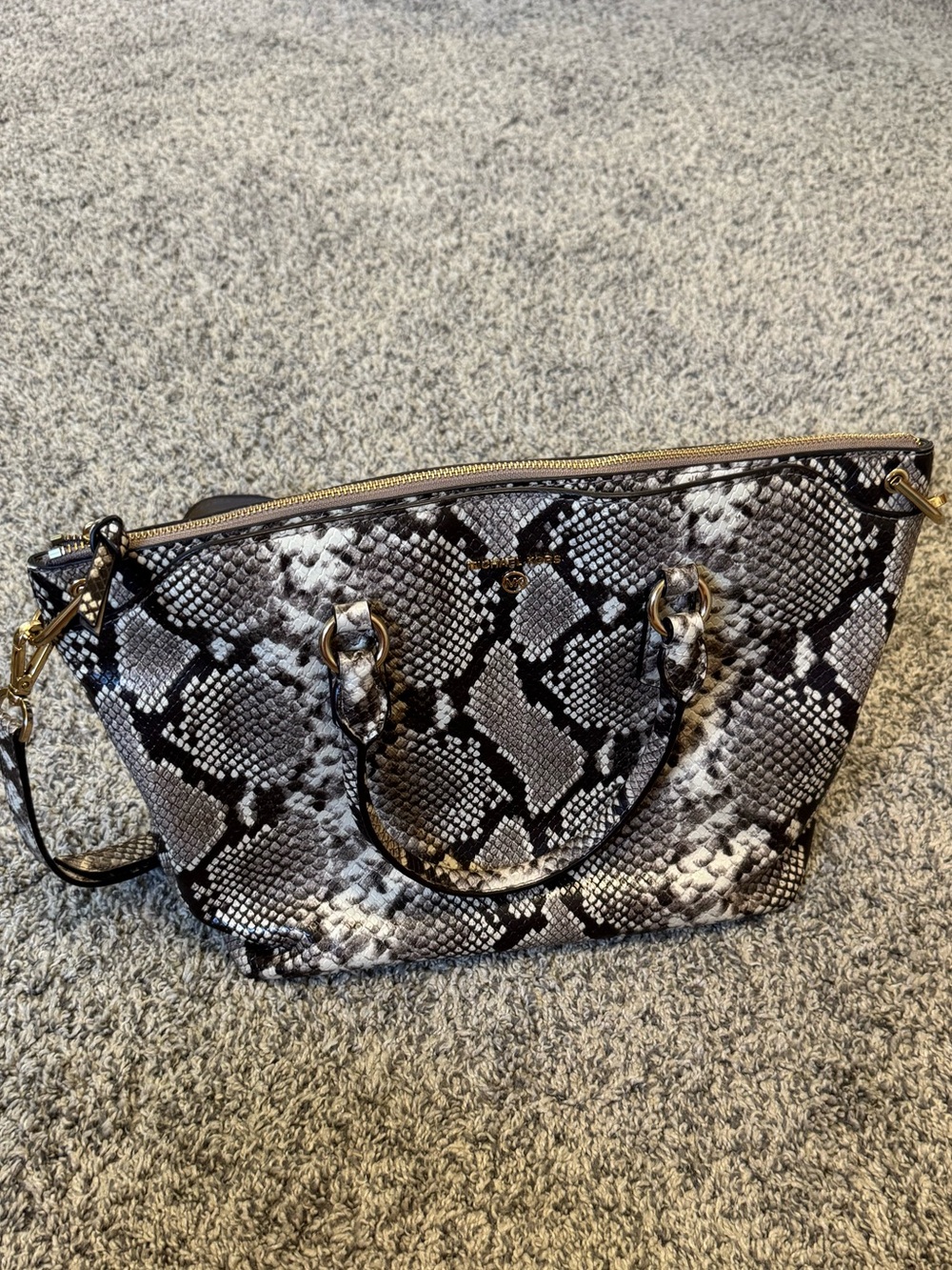 Michael Kors Snakeskin Crossbody